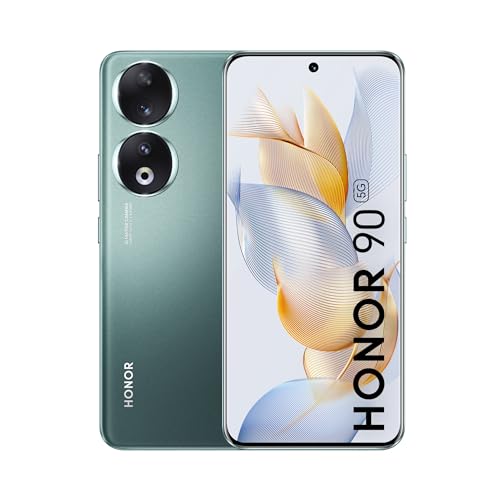 HONOR 90 (Emerald Green, 8GB + 256GB) | India’s First Eye Risk-Free Display | 200MP Main & 50MP Selfie Camera | Segment First Quad-Curved AMOLED Screen | Without Charger