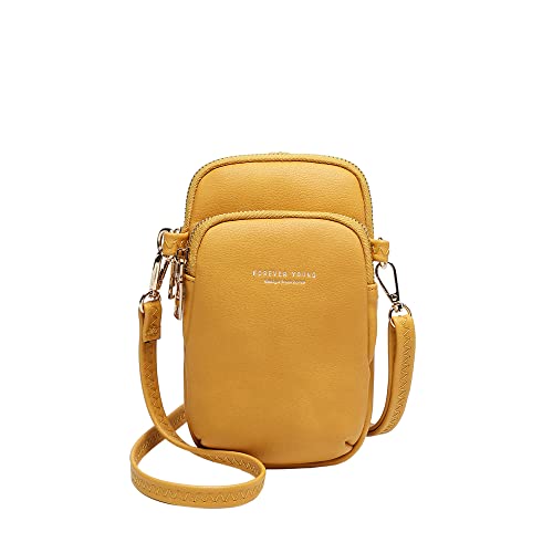 myfriday Women’s Crossbody Sling Bag Mobile Cell Phone Holder Pocket Wallet Hand Purse CellPhone Wallet for Girls