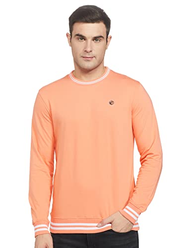 Ruf and Tuf Mens Regular Fit Sweatshirt Pink