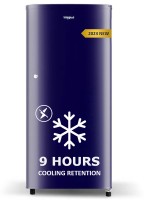 Whirlpool 184 L Direct Cool Single Door 3 Star Refrigerator(Solid Blue / Blue, 205 WDE CLS 3S SAPPHIRE BLUE-Z)