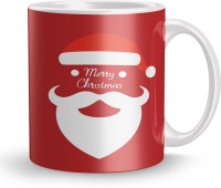 NAWEMA Merry christmas Santa Design Print Gift for Children ,Friend,Girlfriend,friend Ceramic Coffee Mug(320 ml)