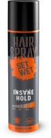 SET WET Hair Spray for Men Insane Hold, Quick Hair Setting & Ultra Long Lasting Hair Spray(200 ml)
