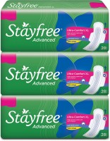 STAYFREE Advanced Ultra – Comfort Soft XL Sanitary Pad (Pack of 84) Sanitary Pad(Pack of 84)