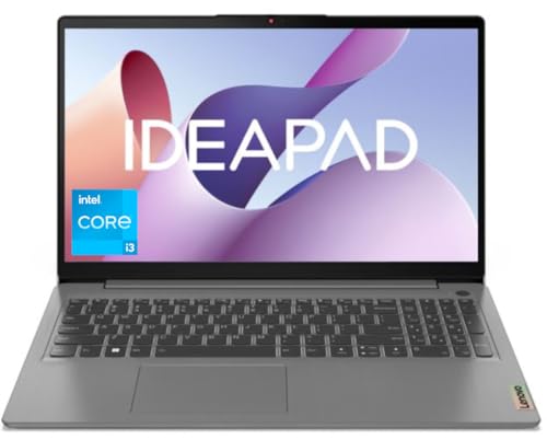 Lenovo IdeaPad Slim 3 Intel Core i3 12th Gen 15.6″ (39.62cm) FHD Thin & Light Laptop (8GB/512GB SSD/Windows 11/Office 2021/1Yr Warranty/3months Game Pass/Arctic Grey/1.63Kg), 82RK00VTIN