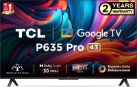 TCL 108 cm (43 inch) Ultra HD (4K) LED Smart Google TV 2023 Edition with Google Assistant |(43P635 Pro)