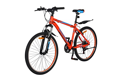 Cockatoo CBC-05 Elite Series 26T & 21 Speed Road Cycle with Shimano Derailleur(DIY Installation, 2 Year Warranty) (Orange)