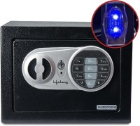 Lifelong 8.6 Litres Home Safe 0.3 Cubic Feet with Led Safe Locker(Digital, Key Lock, Keypad)