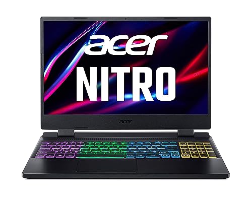 Acer Nitro 5 12th Gen Intel Core i7-12650H Gaming Laptop (Windows 11 Home/16 GB/1TB SSD/NVIDIA GeForce RTX 3070Ti Graphics/165Hz) AN515-58 with 15.6 inch QHD IPS Display, Killer WiFi 6, RGB Keyboard