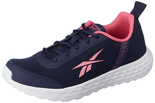 Reebok Women Synthetic/Textile Energy Runner 3.0 W Running Shoes Vector Navy/Astro Pink UK-4