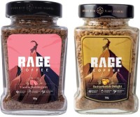 RAGE Coffee Combo Pack of 2 – Butterscotch Delight & Vanilla Bubblegum Flavoured Instant Crystal Coffee 50 Gms Each Instant Coffee(2 x 50 g, Chocolate, Vanilla Flavoured)