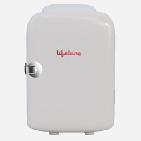 Lifelong 4 L Thermoelectric Cooling Single Door Refrigerator(White, LLPR04W)