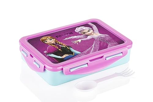 Dhananjay Kiddo Lunch Box – 2 Compartment Insulated Lunch Box Plastic Tiffin Box for Boys, Girls, School & Office (Kidz’y, Pink)