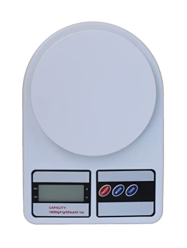 Glun Multipurpose Portable Electronic Digital Weighing Scale Weight Machine (10 Kg – with Back Light)