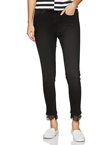 U.S. Polo Assn. Women’s Skinny Fit Jeans (UWJN8109_Black_26)