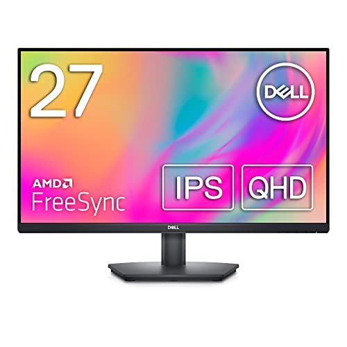 Dell-SE2723DS (68.58 cm) QHD Monitor 2560 x 1440 at 75Hz, IPS Panel, Brightness 350 cd/m², 16.7m Colours, Colour Gamut 99% sRGB, Anti-Glare, 2X HDMI, 1x DP Port, 1x Audio line Out, 5 Year Warranty.
