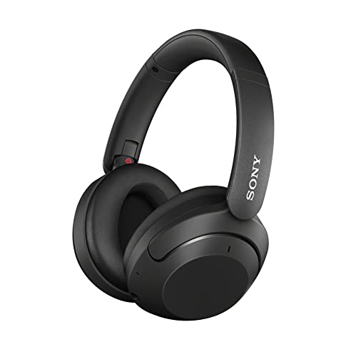 Sony WH-XB910N Extra BASS Noise Cancellation Headphones Wireless Bluetooth Over The Ear Headset with Mic, Alexa Voice Control, Google Fast Pair, AUX & Swift Pair, 30Hrs Battery Life (2022 Model)-Black