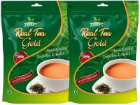 THF REAL TEA GOLD 500GM COMBO PACK OF 2 Black Tea Pouch(2 x 0.5 kg)