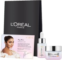 L’Oréal Paris Glycolic Bright Serum 15ml + Day cream 15ml | Anushka’s Skin Brightening Combo(2 Items in the set)