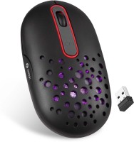 Zoook Slideshow 2in1 Wireless Rechargeable Mouse cum Presenter/1600 DPI/7 Color LED Wireless Laser Mouse(2.4GHz Wireless, Black)