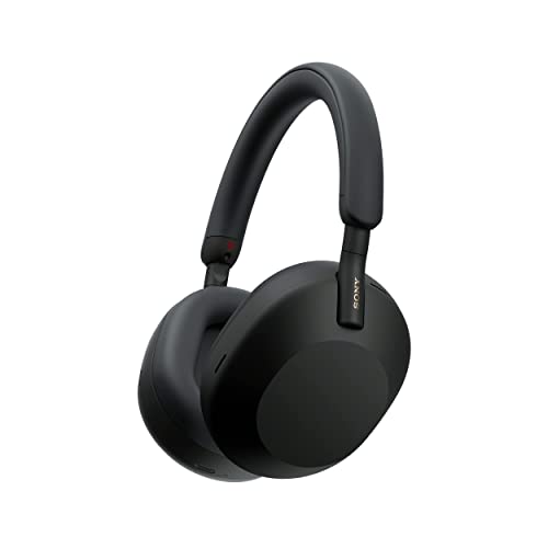 Sony WH-1000XM5 Wireless Industry Leading Active Noise Cancelling Headphones, 8 Mics for Clear Calling, 40Hr Battery, 3 Min Quick Charge = 3 Hours Playback, Multi Point Connectivity, Alexa – Black