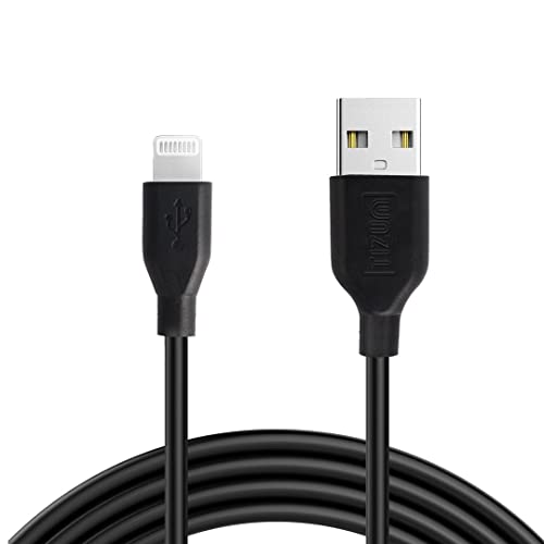 Tizum Usb To Lightning 1.2M Fast Charging Cable Cord, Data Sync And Charging Cable For Apple iPhones, iPad Tablet, Air Pods (Black)