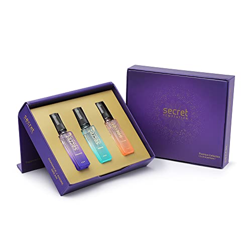 Secret Temptation Perfume Gift Set For Women With Adore, Romance and Dream | Long Lasting Perfume – 8ml each
