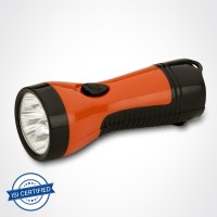 HALONIX 1W Sheen led Torch(Red, 16 cm, Rechargeable)