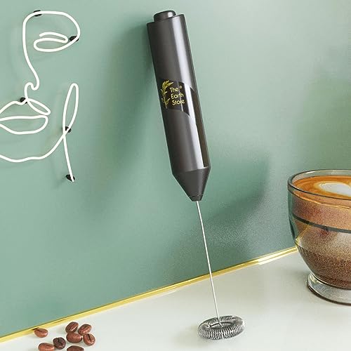 The Earth Store Swifther Pro Handheld Milk Frother for Coffee Electric Coffee Frother Mini Foamer for Lattes, Shakes, Cappuccino, Frappe, Matcha, Egg Beater Hand Blender