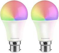 Panasonic 7 W Standard B22 LED Bulb(Multicolor, Pack of 2)