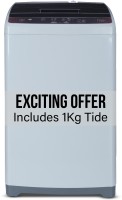 Haier 6.5 kg 5 Star Oceanus Wave Drum Washing Machine Fully Automatic Top Load Brown, Grey(HWM65-FE)