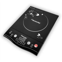 Butterfly Rapid Plus Induction Cooktop(Black, Push Button)