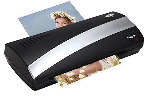 Bambalio Hot & Cold Laminator Fully Automatic Upto A4/FC Size (2 Rollers) 1 Year Warranty Black Colour LAM-002