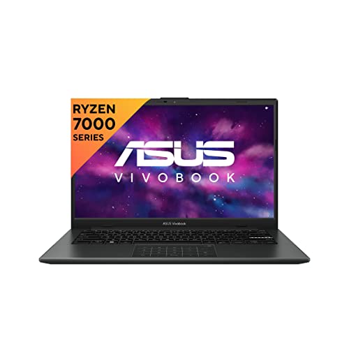 ASUS Vivobook Go 14, AMD Ryzen 3 7320U, 14″ (35.56 cm) FHD, Thin and Light Laptop (8 GB RAM/512GB SSD/Win11/Office 2021/42WHr /Black/1.38 kg), E1404FA-NK325WS
