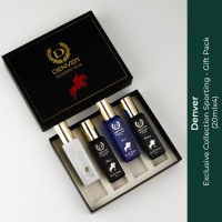 DENVER Sporting Club EDP- SRK’s Favorite Luxury Gift Pack- 20ml x 4 Set Eau de Parfum  –  80 ml(For Men)