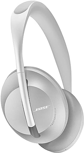 Bose Noise Cancelling 700 Bluetooth Wireless Over Ear Headphones with Mic for Clear Calls & Alexa Enabled and Touch Control, (Silver Luxe)