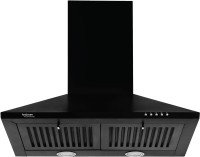 Hindware Velda 60 Wall Mounted Chimney(Black 1000 CMH)