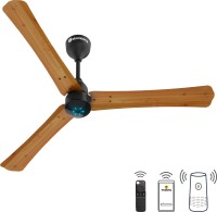 Atomberg Renesa smart+ 5 Star 1200 mm BLDC Motor with Remote 3 Blade Ceiling Fan(Golden Oak, Pack of 1)