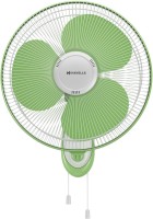 HAVELLS Gatik Neo 400 mm 3 Blade Wall Fan(White Green, Pack of 1)