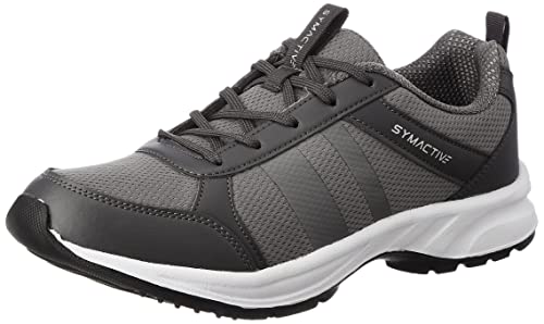 Amazon Brand – Symactive Men’s Fanatic Grey Running Shoe_7 UK (Men Sports Shoes)