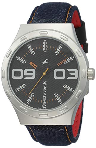 Fastrack Denim Analog Black Dial Men’s Watch-3183SL02 / 3183SL02/3183SL02