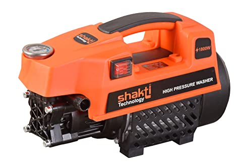 Shakti Technology S3 High Pressure Car Washer Machine 1800 Watts and Pressure 120 Bar for Cleaning Car, Bike & Home