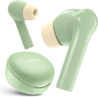Mivi DuoPods D4 TWS,Rich Bass,50H Playtime,AI ENC,Low Latency,13mm,5.3 BT Bluetooth Headset(Green, True Wireless)