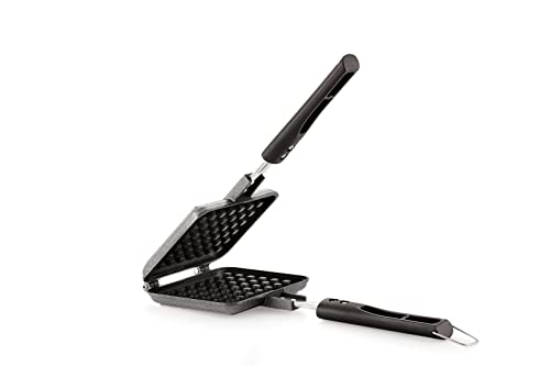 Tosaa Non Stick Waffle Pancake Maker Gas Compatible Super Heavy Thickness