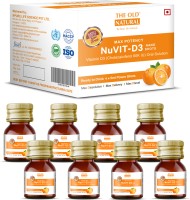 The Old Natural Nuvit D3 Vitamin D3 60000 iu I Cholecalciferol vitamin d3 60000 iu Nano Shots(2 x 20 ml)