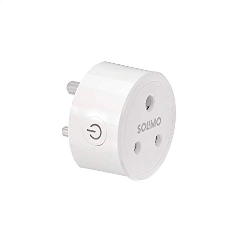 Amazon Brand – Solimo Smart Plug, 6A, Works with Alexa