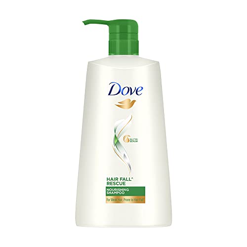Dove Hair Fall Rescue Shampoo 650 ml, For Damaged Hair, Hair Fall Control for Thicker Hair – Mild Daily Anti Hair Fall Shampoo for Men & Women