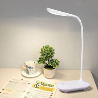 ZUVUZU LED Touch On/Off Switch Desk Lamp Children Eye Protection Student Study Night Lamp(25 cm, White)