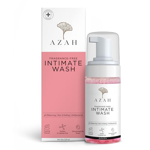 Intimate Wash by Azah | Hygiene Wash for Women, Vaginal Wash, Prevents Itching, Irritation & Dryness | Suitable For All Skin Types