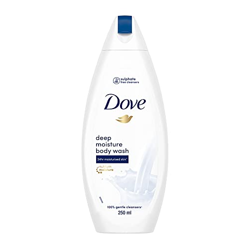 Dove Deeply Nourishing Body Wash | 250 ml | Moisturizing Body Wash For Softer, Smoother Skin | Dove Body Wash for Women & Men | Body Wash for Dry Skin