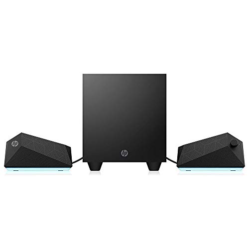 HP X1000 30W 2.1 Channel Micro USB, Aux Subwoofer – Black